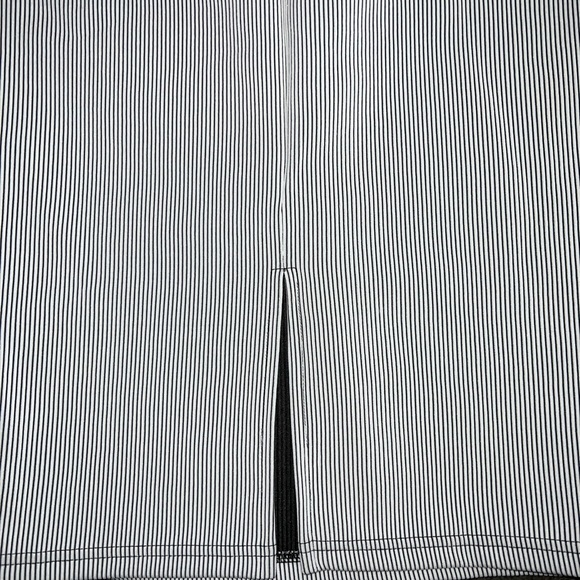 TopShop Pinstripe MIDI Skirt Size 6 - Picture 7 of 8